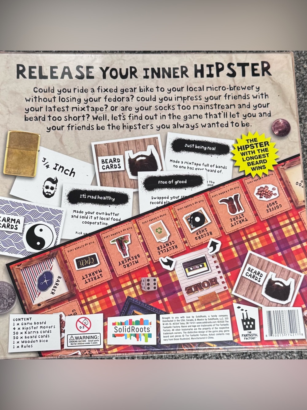 Hipsterology Board Game Release Your Inner Hipster - Picture 3 of 4